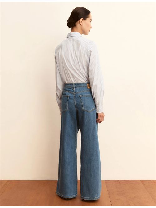 Denim stretch con gamba larga - BLUE JEANS EMME MARELLA | EMMDISCO404/001